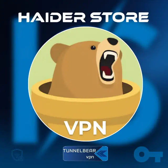 TunnelBear VPN - 1 شهر